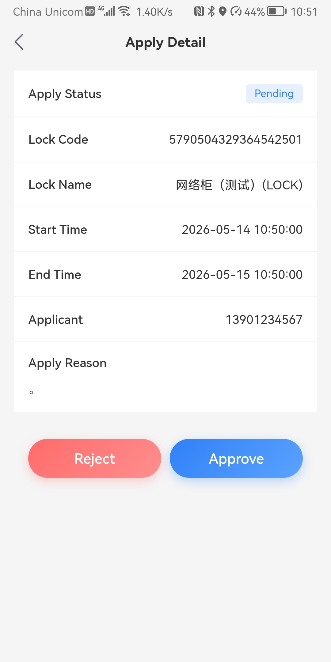 Approval granted