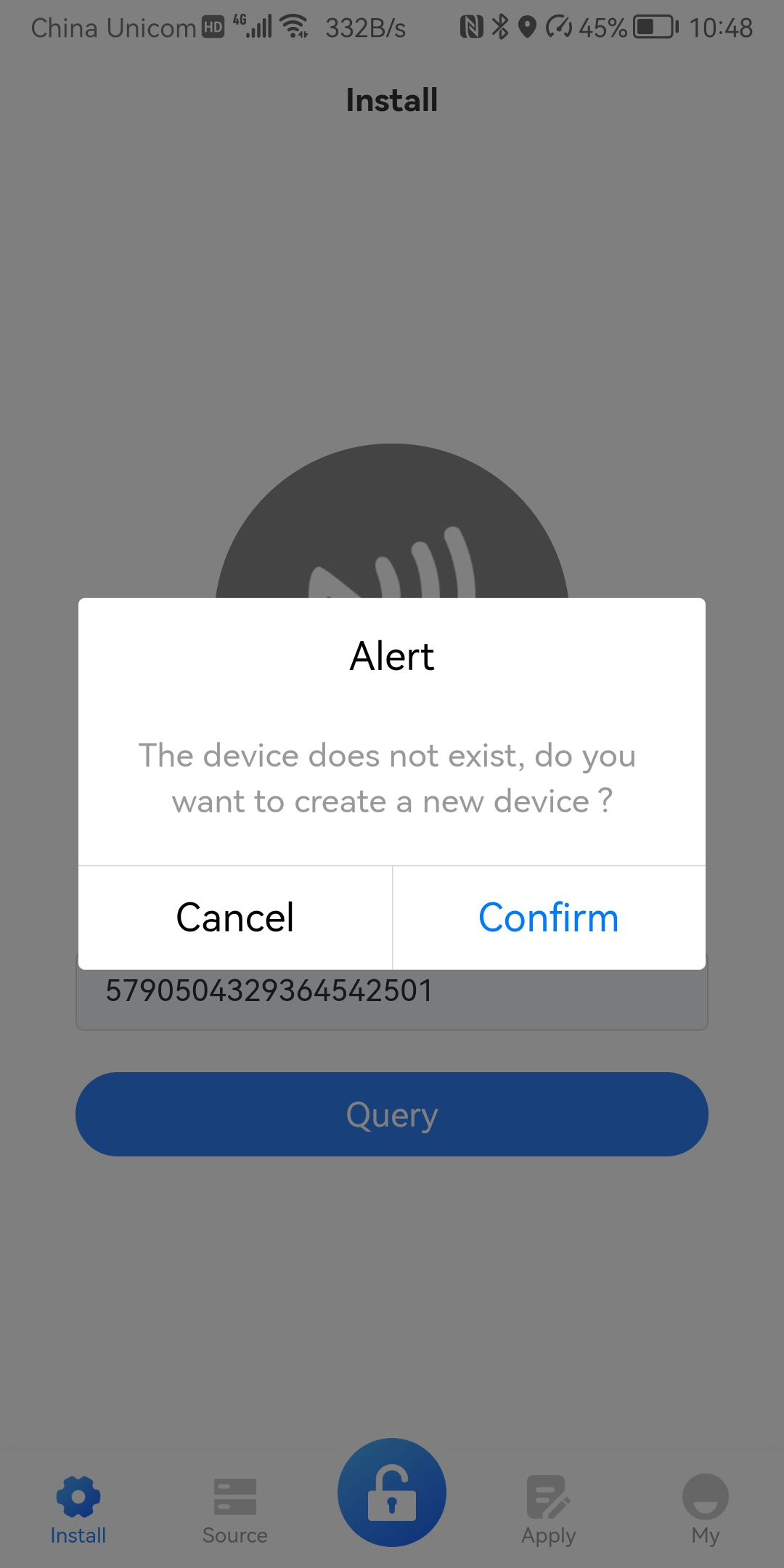 Device lock installation